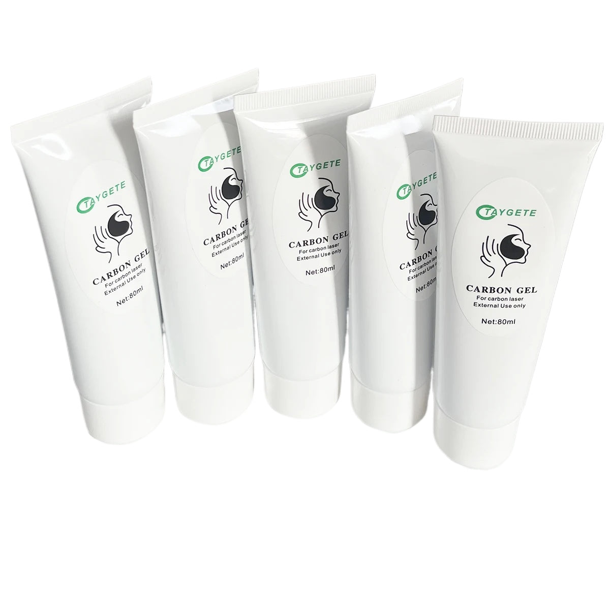 Safe Carbon Cream Gel For ND YAG Laser Skin Rejuvenation Skin Whitening Skin Peel Deep Cleaning 80ml /PCS
