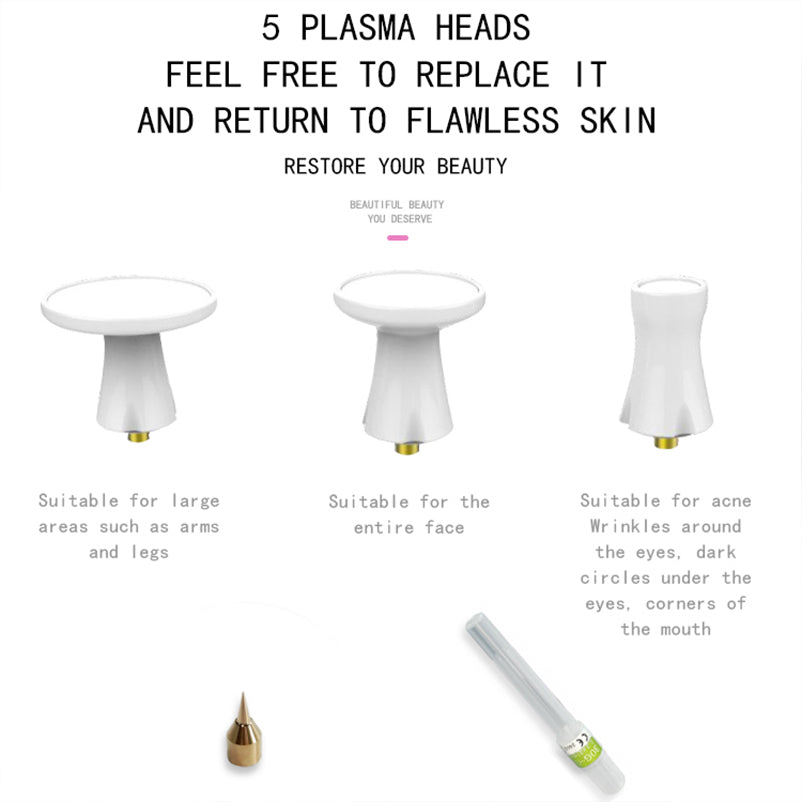 PAA Ozone Fibroblast Plasma Pen Wart Freckle Removal Pen Skin Care Mole Dark Spot Remover Face Lifting Dot Wrinkle Eyelid Lift