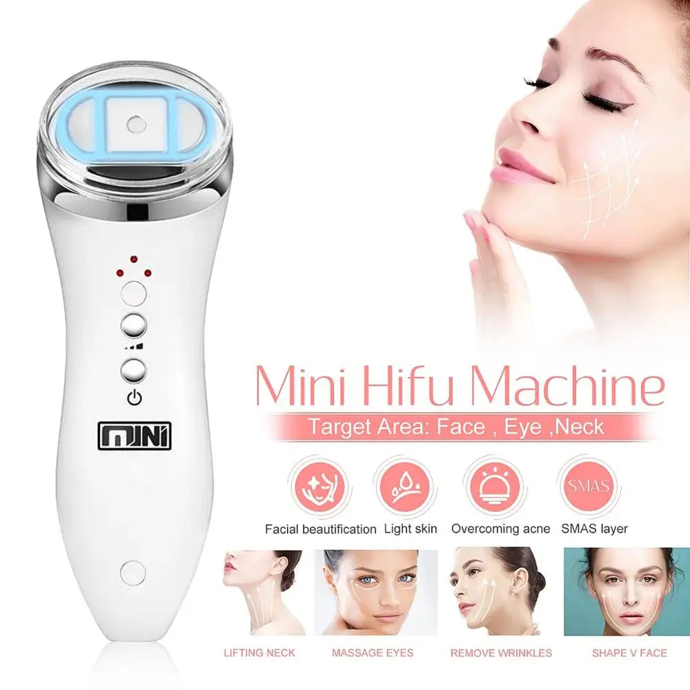 HIFU Theory Women Ultrasound Anti-Aging Facial Skin Lifting Wrinkle Removal Skin Tighten Lift Beauty Machine