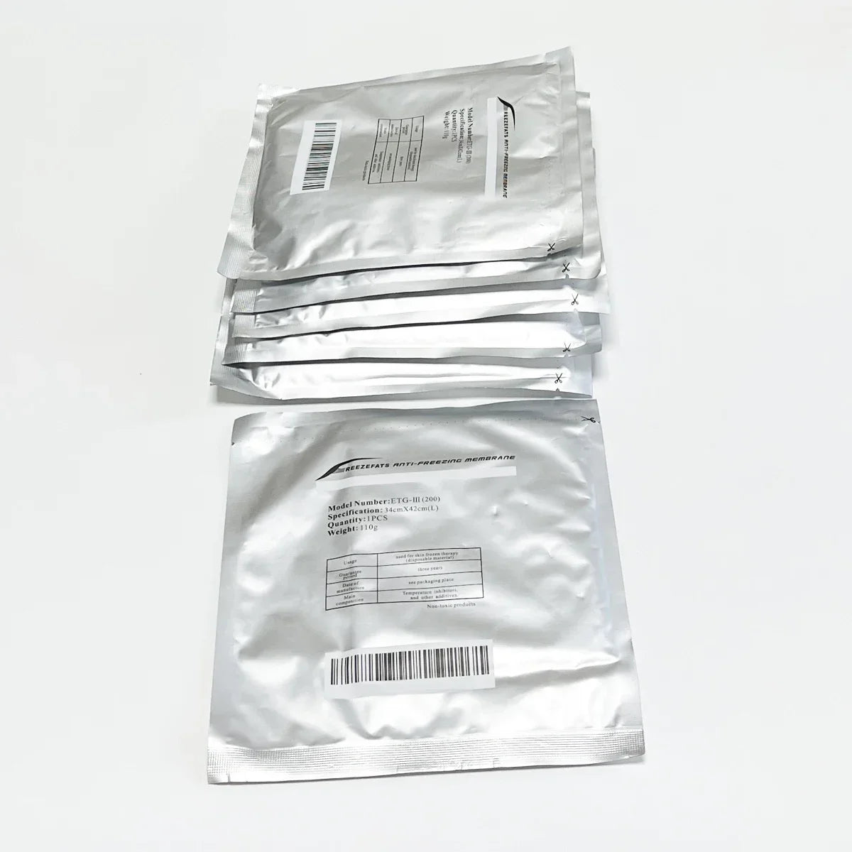 Anti Freeze Membrane Antifreeze Film Gel Paster For CryoLipolysis Cryotherapy Liposuction Cooling Cryo Lipo Weight Loss Slimming Cellulite Pad