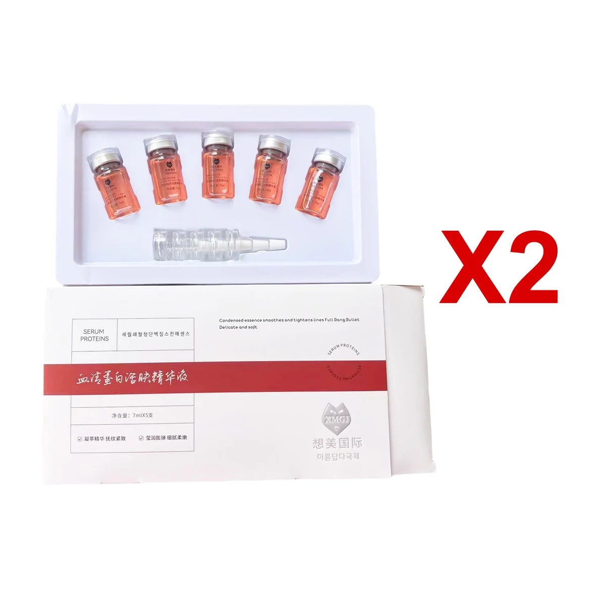 Moisturizing Wrinkle Ampoule Essence Anti Aging Skin Care Serum Protein Facial Lifting Firming For Dr Pen MYM Massage Absorption