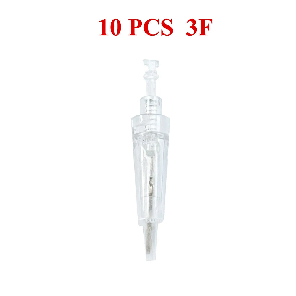 Microneedle Pen Micro Needle Derma Pen Mesotherapy Microneedling Skin Face Care Beauty Machine (Wired)