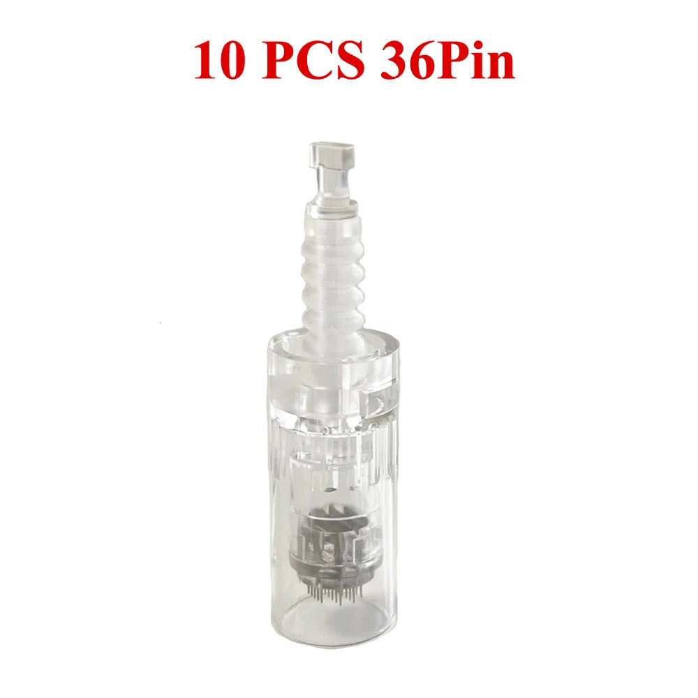 Microneedle Pen Micro Needle Derma Pen Mesotherapy Microneedling Skin Face Care Beauty Machine (Wired)