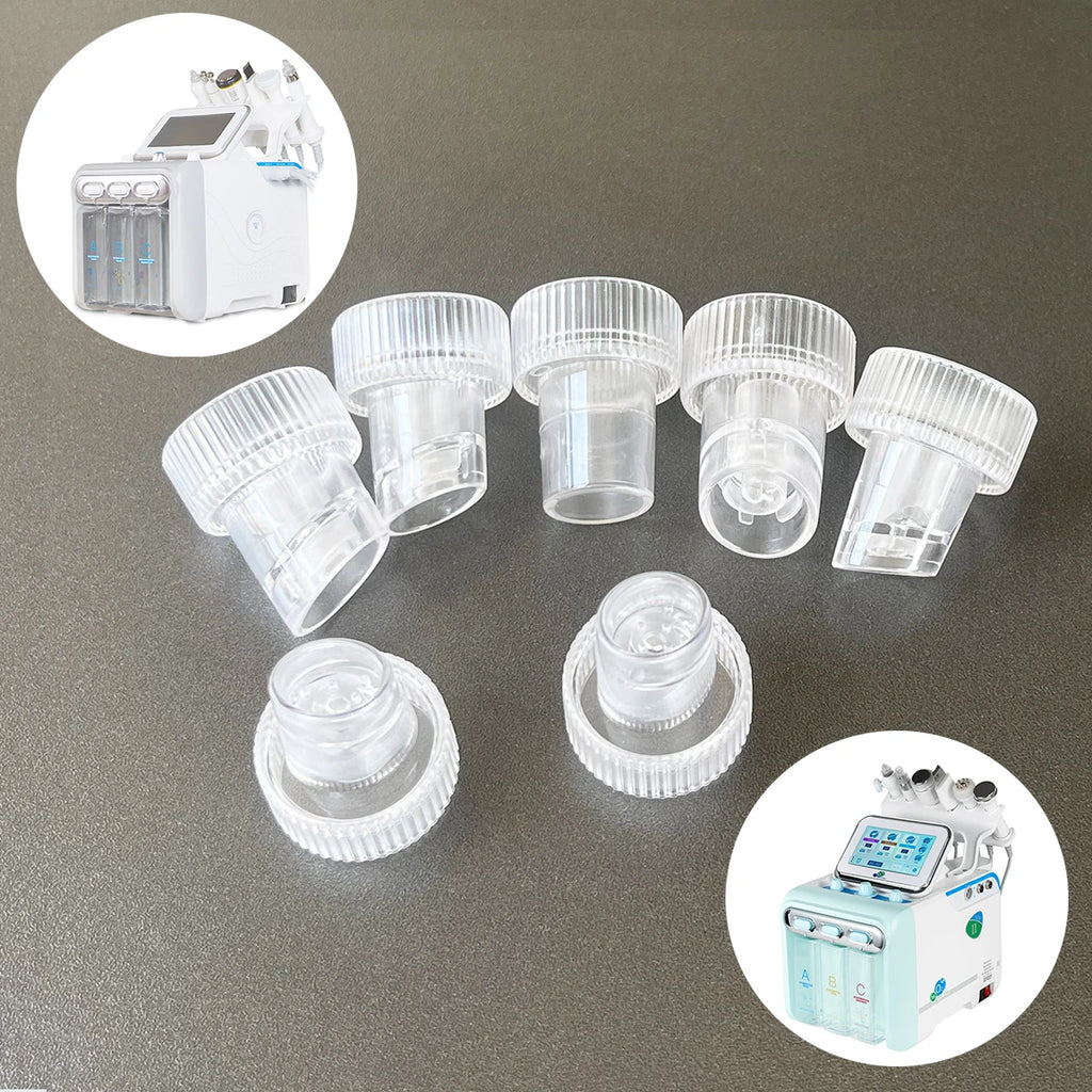 7 PCS/Pack Hydra Tip Head Replacement Plastic For H2 O2 Microdermabrasion Facial Skin Care Hydra Water Oxygen