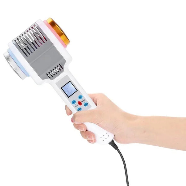 Professional Cryo Hot Cold Hammer Facial Massager Face Lifting Body Face Lift Skin Care Tool Beauty Equipment