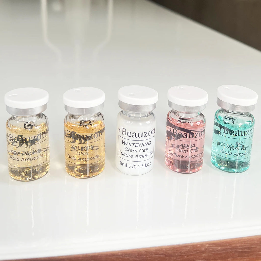 DIY Salmon DNA BB Cream Hyaluronic Acid Facial Glow Serum Ampoule Essence Peptide Moisturizing Foundation Skin Face Care