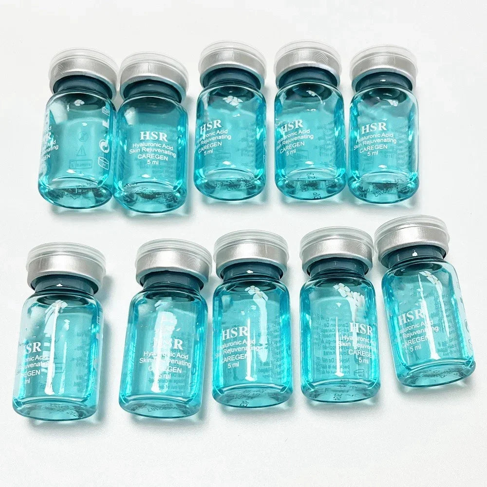 5ml Hyaluronic Acid Ampoule Essence Serum Repair Face Fine Lines Rejuvenating Brightening Moisturise Spa Smooth Skin Care Beauty