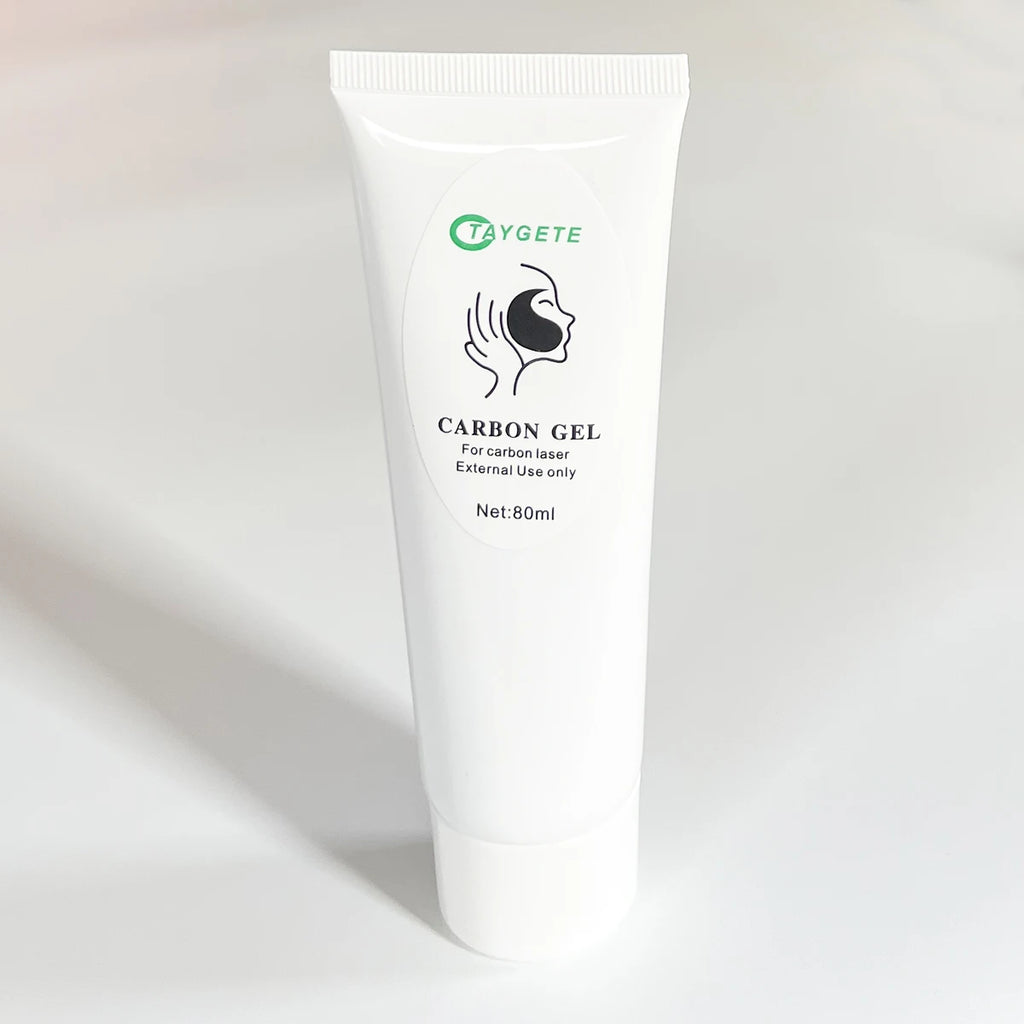 300ml/80ml Carbon Gel Cream Black Carbon Mask For ND YAG Laser Skin Peeling Rejuvenation Whitening Skin Peel Deep Cleaning