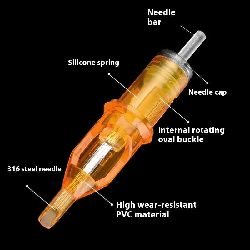 Tattoo Needle Cartridge 1 3 5 7 9 RL/RS/RM/M1 For Tattoo Pen Machine