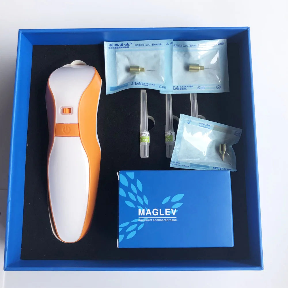 4TH Maglev Fibroblast Eyelid Lift Face Skin Lifting Plasma Pen Wrinkle Spot Mole Removal Plasmapen With 2 Long Copper Needle