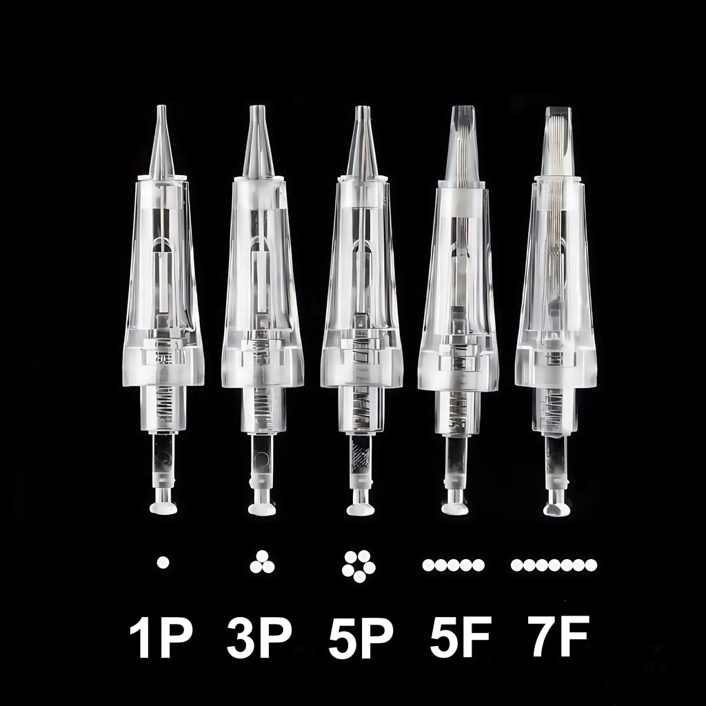 Bayonet Tattoo Needle Cartridge Needles For Microblading Permanent Makeup Micropigmentation Eyebrow Lip Tattoo Pen Machine