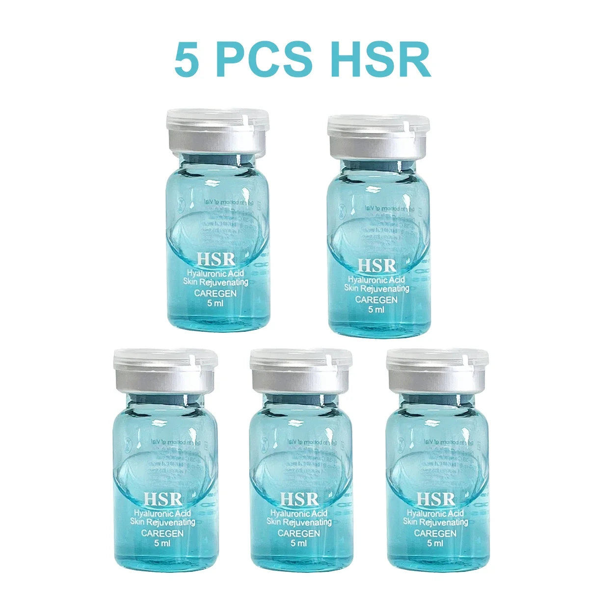 5ml Hyaluronic Acid Ampoule Essence Serum Repair Face Fine Lines Rejuvenating Brightening Moisturise Spa Smooth Skin Care Beauty