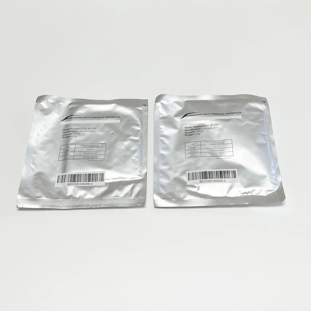 Anti Freeze Membrane Antifreeze Film Gel Paster For CryoLipolysis Cryotherapy Liposuction Cooling Cryo Lipo Weight Loss Slimming Cellulite Pad