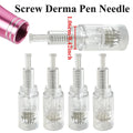 12/36/42 Pin Nano Screw Derma Pen Needle Cartridge Heads For Screw DermaPen Microneedling Pen MTS Micro Needle Meso