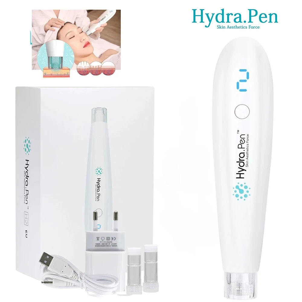 Professional Hydra Pen H2 Microneedling Pen Mesotherapy Derma Pen Microneedle Skin Rejuvenation Skin Care Tool