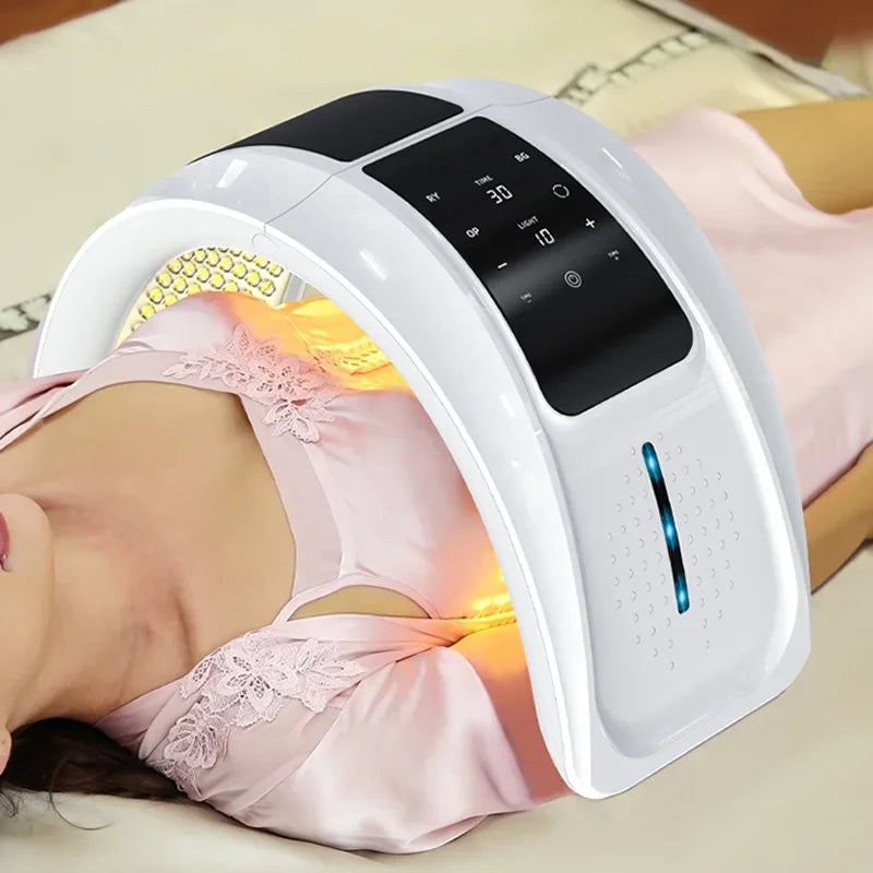 7 Color PDT LED Light Photon Therapy Facial Led Mask For Skin Rejuvenation Whiten Spa Home Beauty Machine Salon
