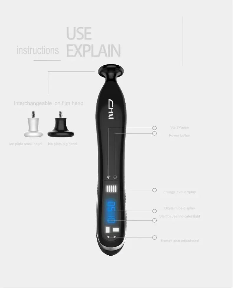 Ozone Plasma Pen Mite Removal, Fading Of Acne Scars And Pits, Repair Of Facial Plasma Beauty Instrument