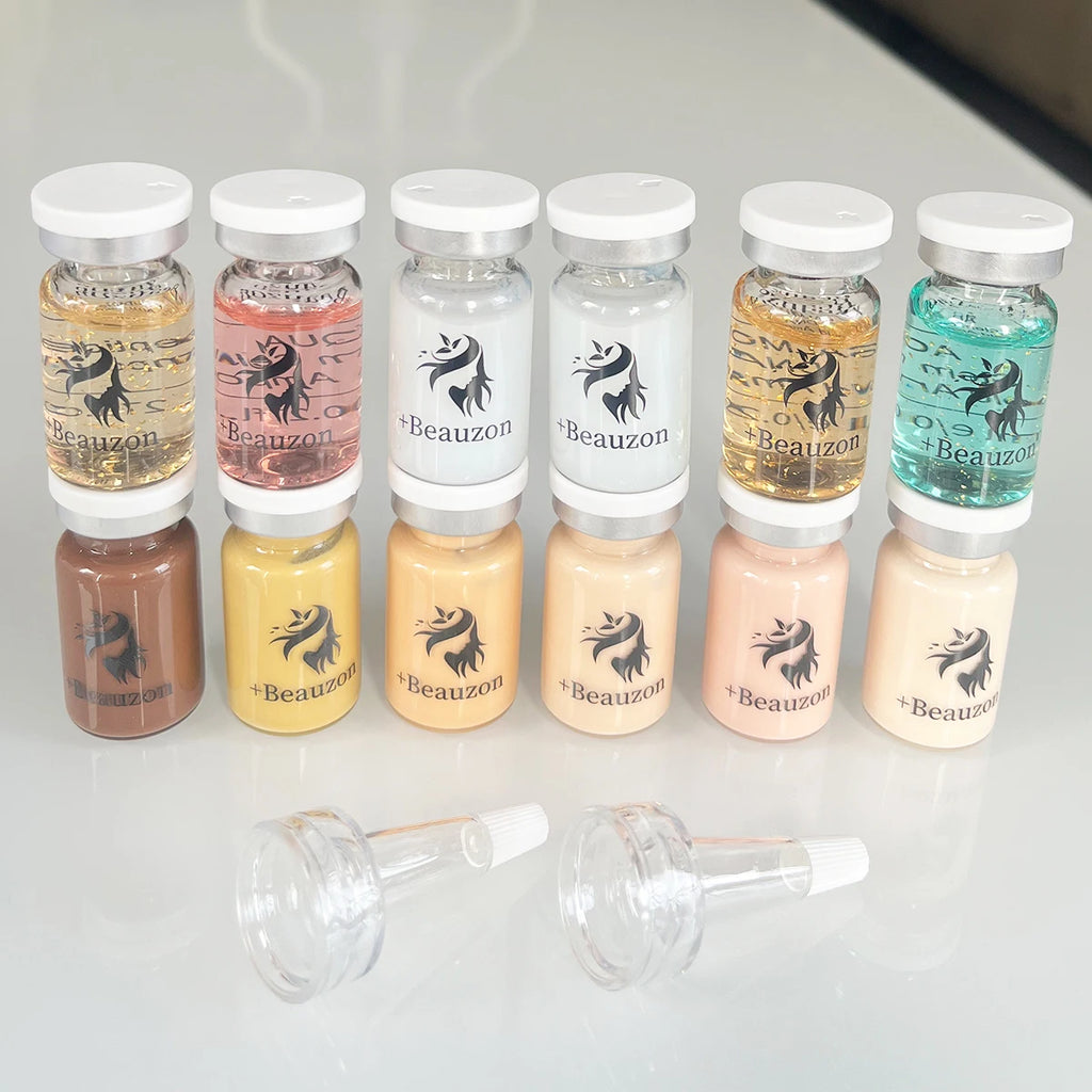 DIY Salmon DNA BB Cream Hyaluronic Acid Facial Glow Serum Ampoule Essence Peptide Moisturizing Foundation Skin Face Care