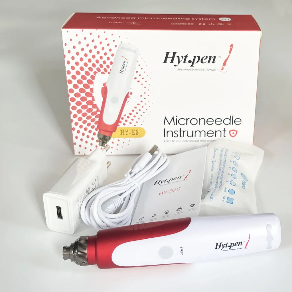 Microneedle Pen Micro Needle Derma Pen Mesotherapy Microneedling Skin Face Care Beauty Machine (Wired)