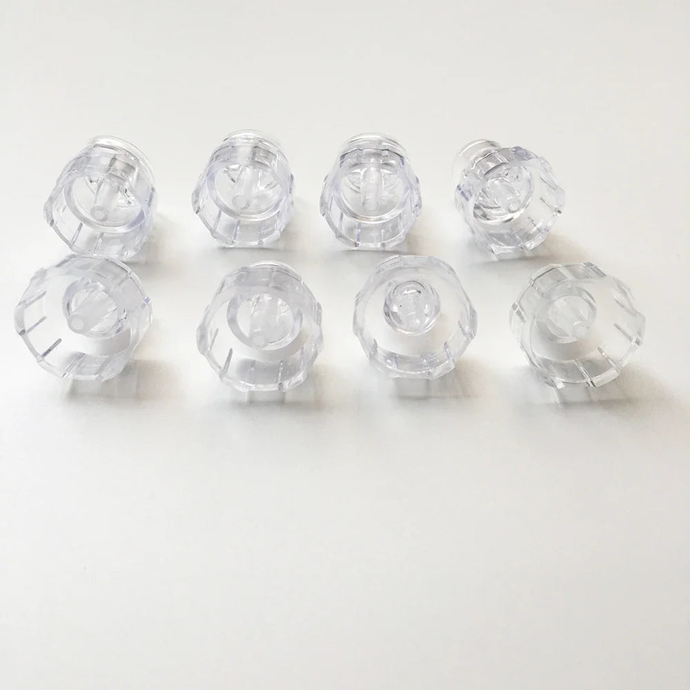 8PCS/Pack Hydra Tip Head Replacement Plastic For Hydro Water Facial Skin Oxygen Dermabrasion Jet Peel Machine