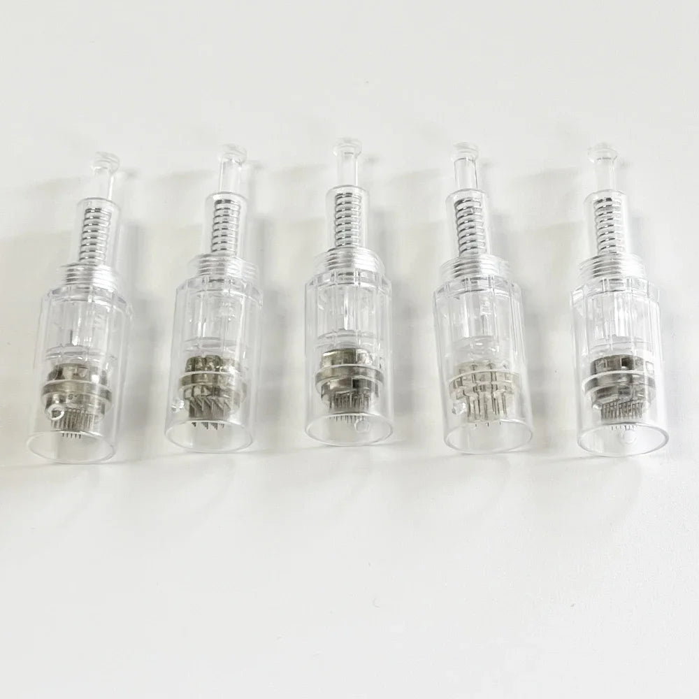 12/36/42 Pin Nano Screw Derma Pen Needle Cartridge Heads For Screw DermaPen Microneedling Pen MTS Micro Needle Meso