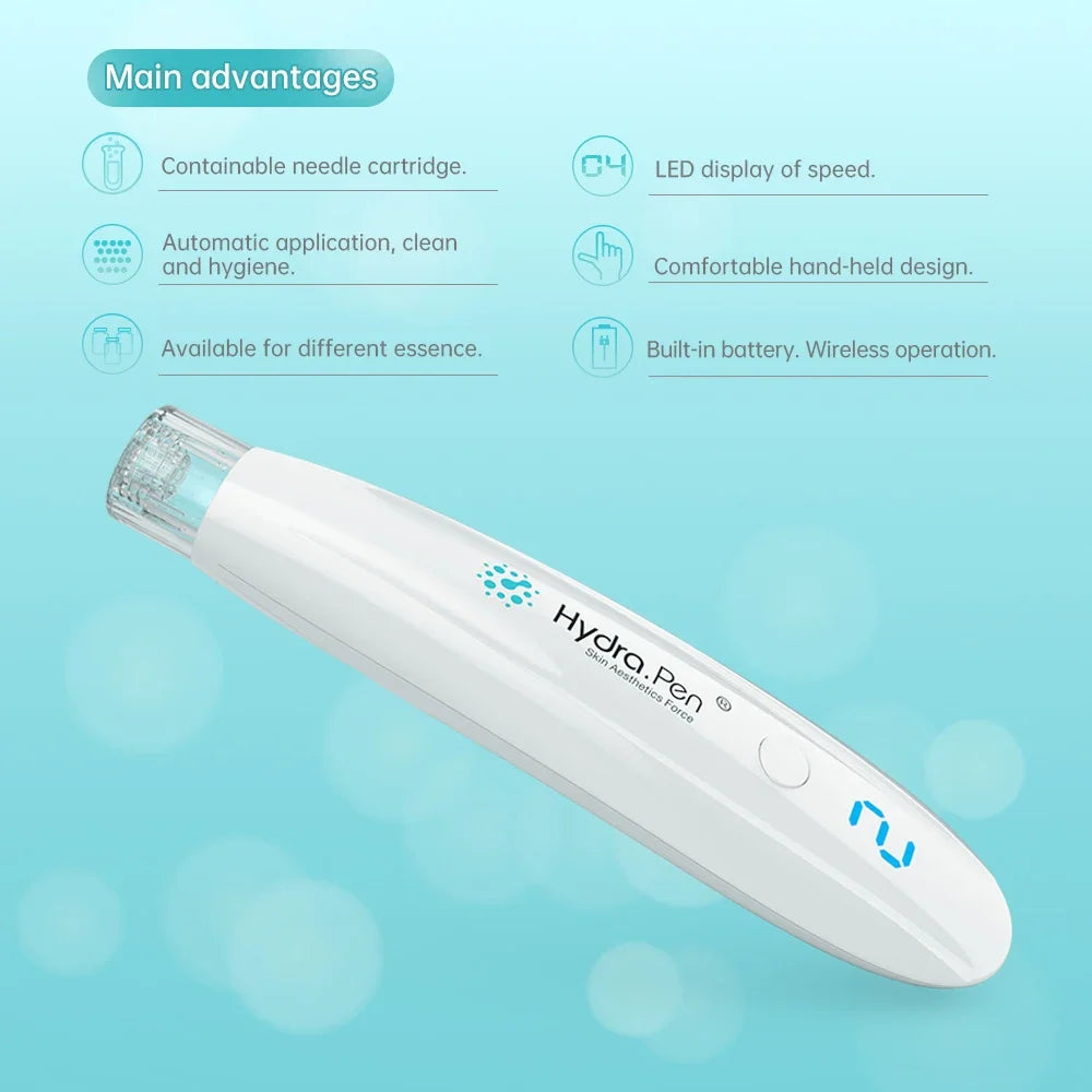 Professional Hydra Pen H2 Microneedling Pen Mesotherapy Derma Pen Microneedle Skin Rejuvenation Skin Care Tool