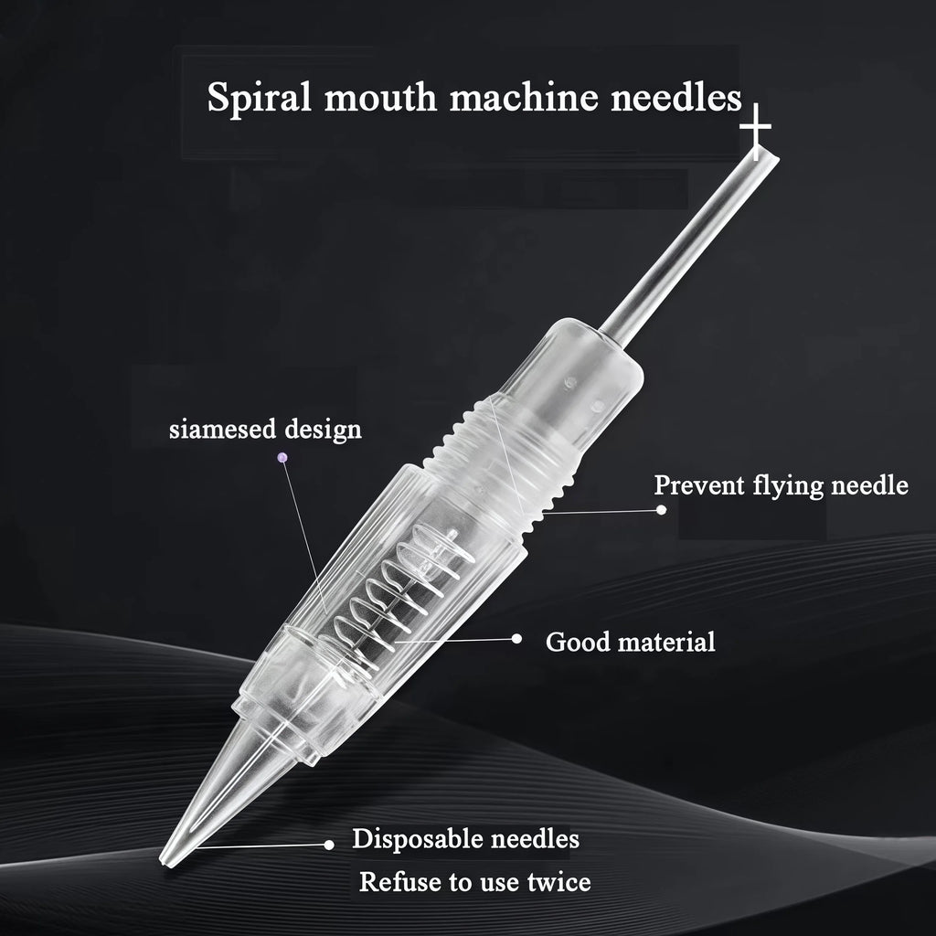 Sterilized Tattoo Needle Cartridge Tip For Charment Permanent Makeup Micropigmentation MTS Microblading Tattoo Pen