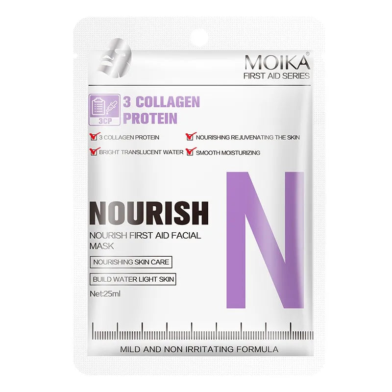 50/20/10 PCS Hyaluronic acid Whitening Beauty Facial Mask Skin Care Rejuvenation Care Hydrating Moisturizing Acne Oil Control