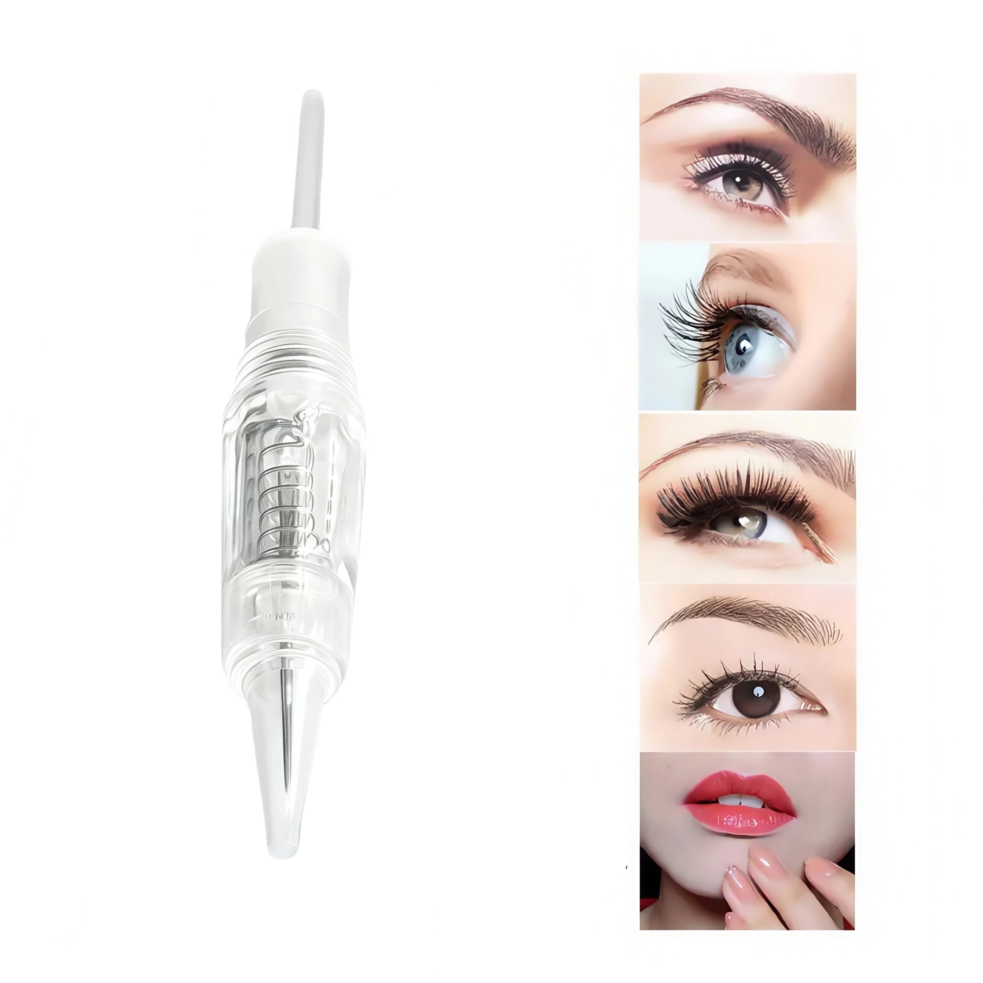 Sterilized Tattoo Needle Cartridge Tip For Charment Permanent Makeup Micropigmentation MTS Microblading Tattoo Pen