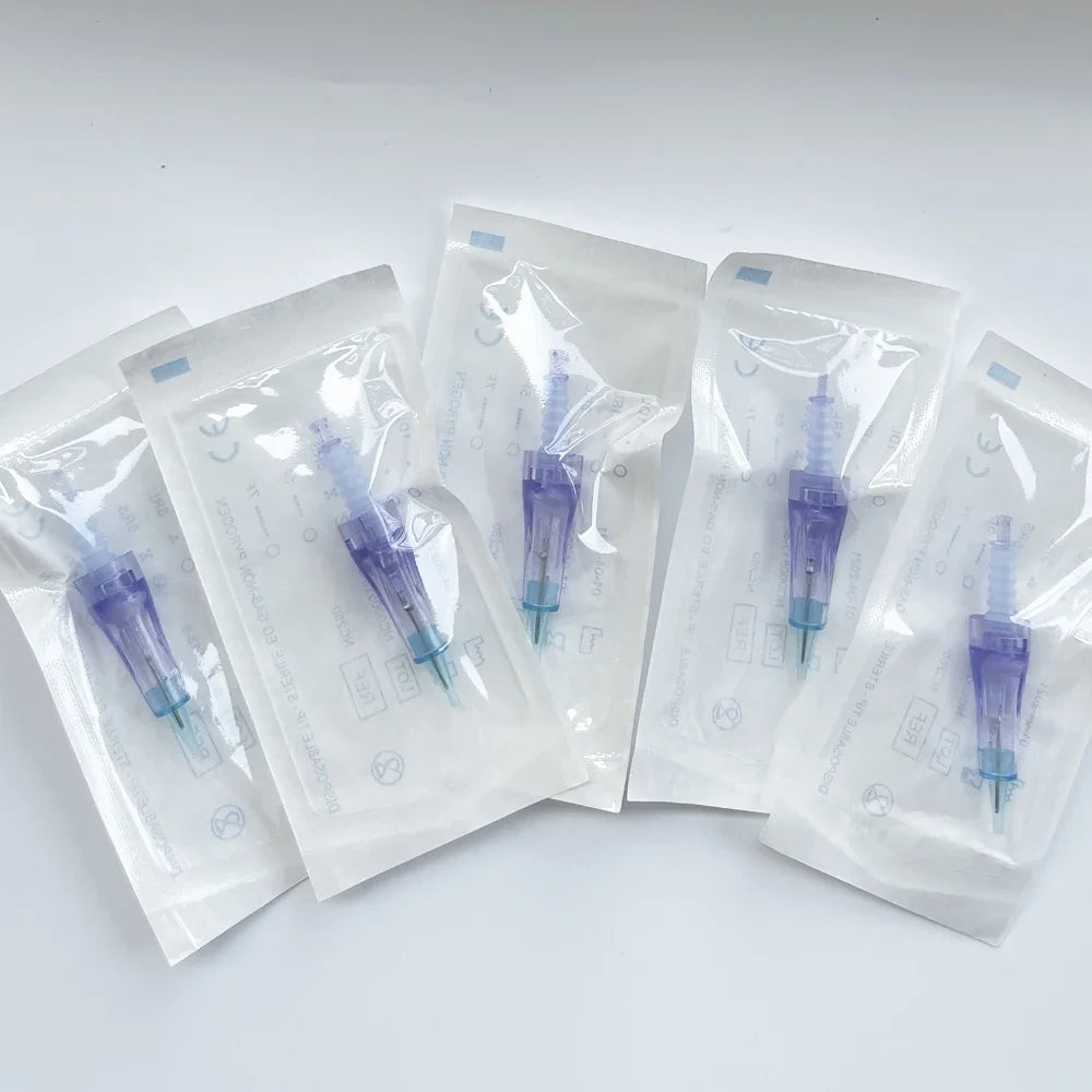 Bayonet Derma Pen Needle Cartridge Replacement Head Tattoo Microneedling For A6 A1 M7 M5 N2 MYM Nano Permanent Makeup MTS