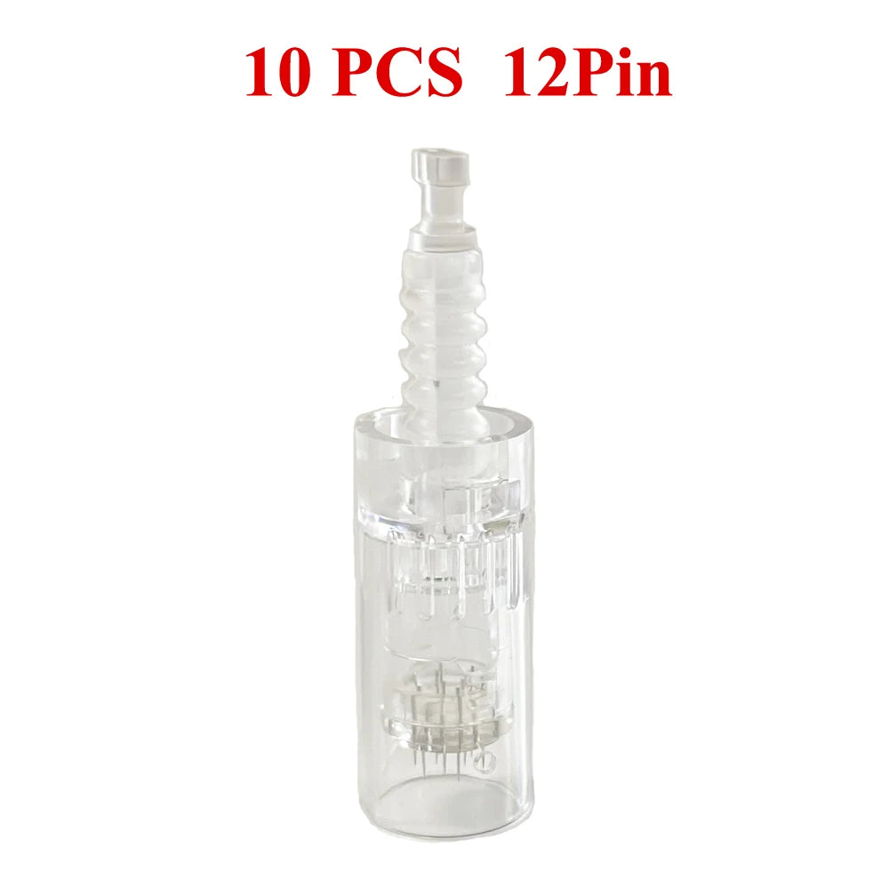 Microneedle Pen Micro Needle Derma Pen Mesotherapy Microneedling Skin Face Care Beauty Machine (Wired)