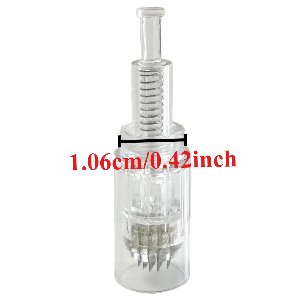 12/36/42 Pin Nano Screw Derma Pen Needle Cartridge Heads For Screw DermaPen Microneedling Pen MTS Micro Needle Meso