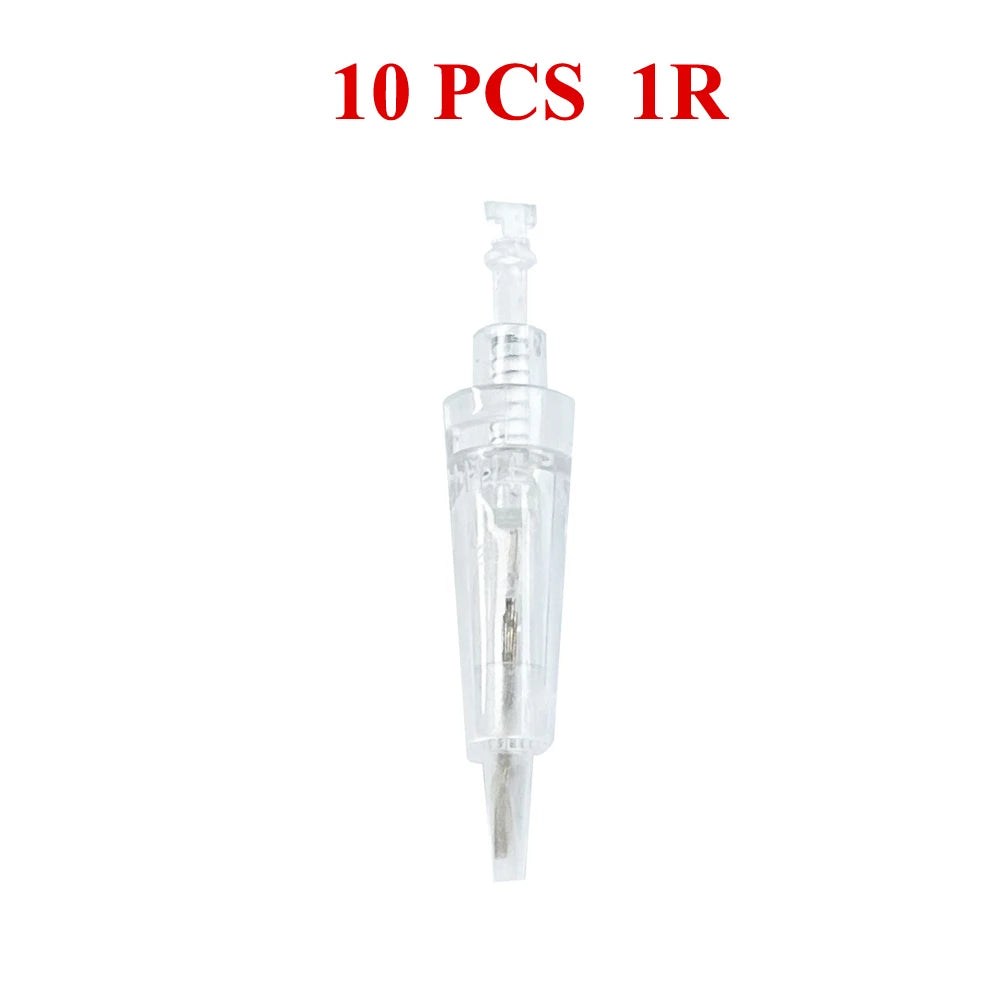 Microneedle Pen Micro Needle Derma Pen Mesotherapy Microneedling Skin Face Care Beauty Machine (Wired)