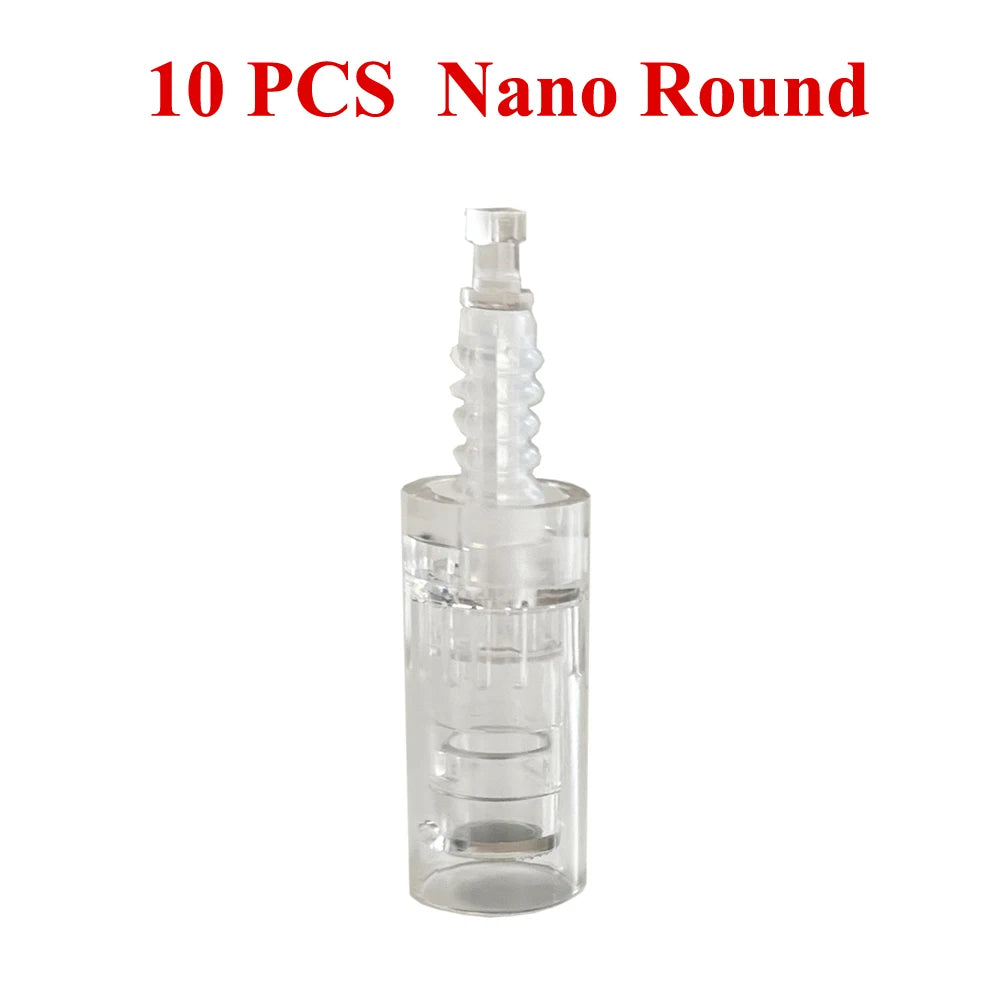 Microneedle Pen Micro Needle Derma Pen Mesotherapy Microneedling Skin Face Care Beauty Machine (Wired)