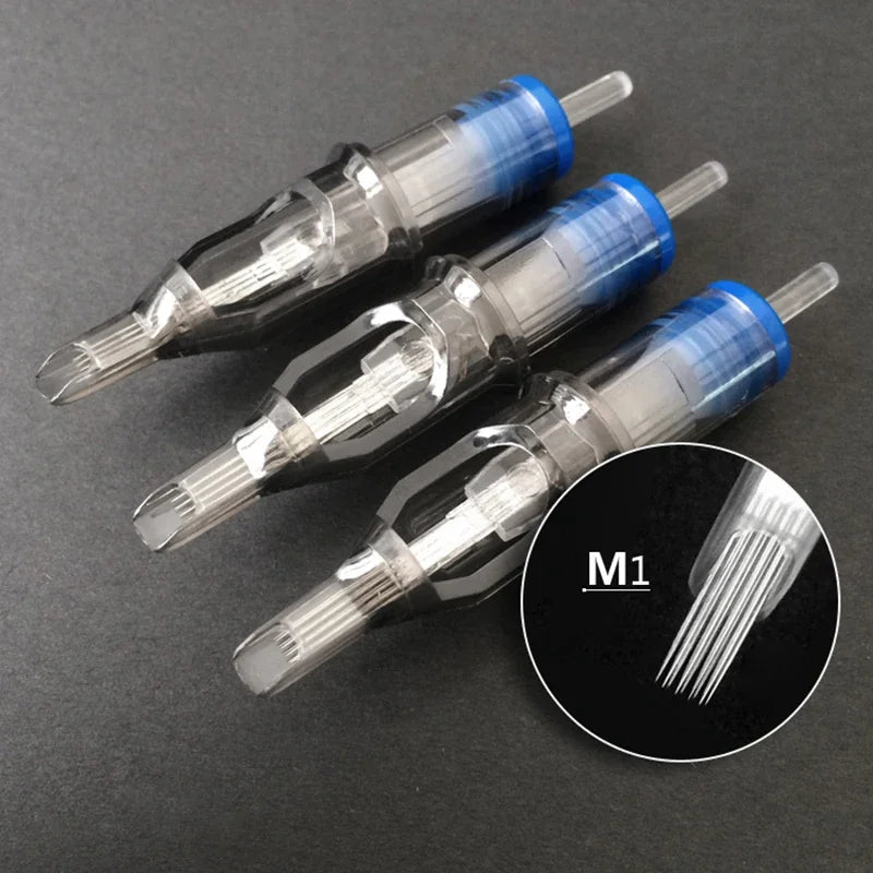 100/50/10 PCS Tattoo Needle Sterilized RL RM RS M1 Tattoo Cartridge Needles For Tattoo Pen