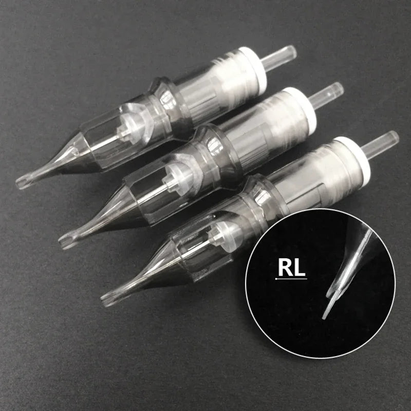 100/50/10 PCS Tattoo Needle Sterilized RL RM RS M1 Tattoo Cartridge Needles For Tattoo Pen