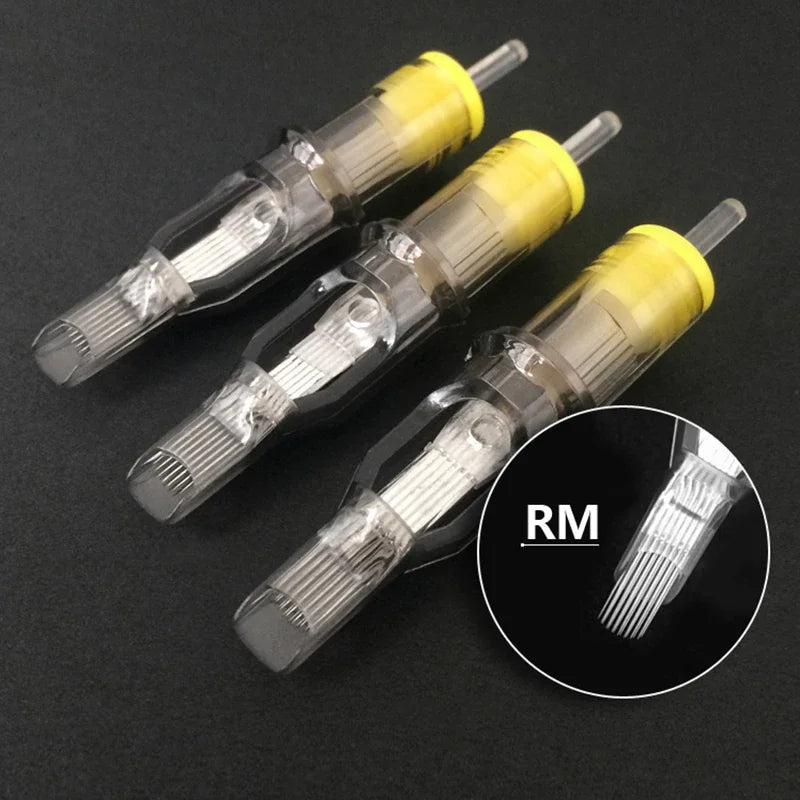 100/50/10 PCS Tattoo Needle Sterilized RL RM RS M1 Tattoo Cartridge Needles For Tattoo Pen