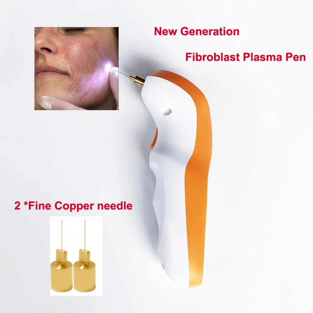 4TH Maglev Fibroblast Eyelid Lift Face Skin Lifting Plasma Pen Wrinkle Spot Mole Removal Plasmapen With 2 Long Copper Needle
