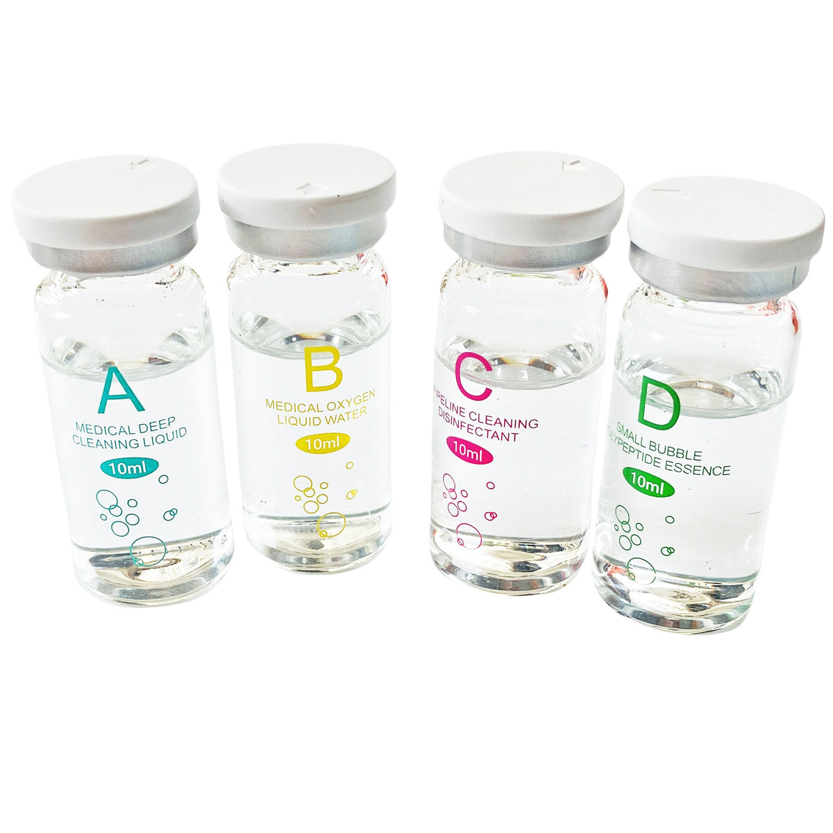 10 PCS A+10 PCS B + 10 PCS C-For Dr.RuiXi Hydra Aqua Facial Peel Concentrated Serum Solution